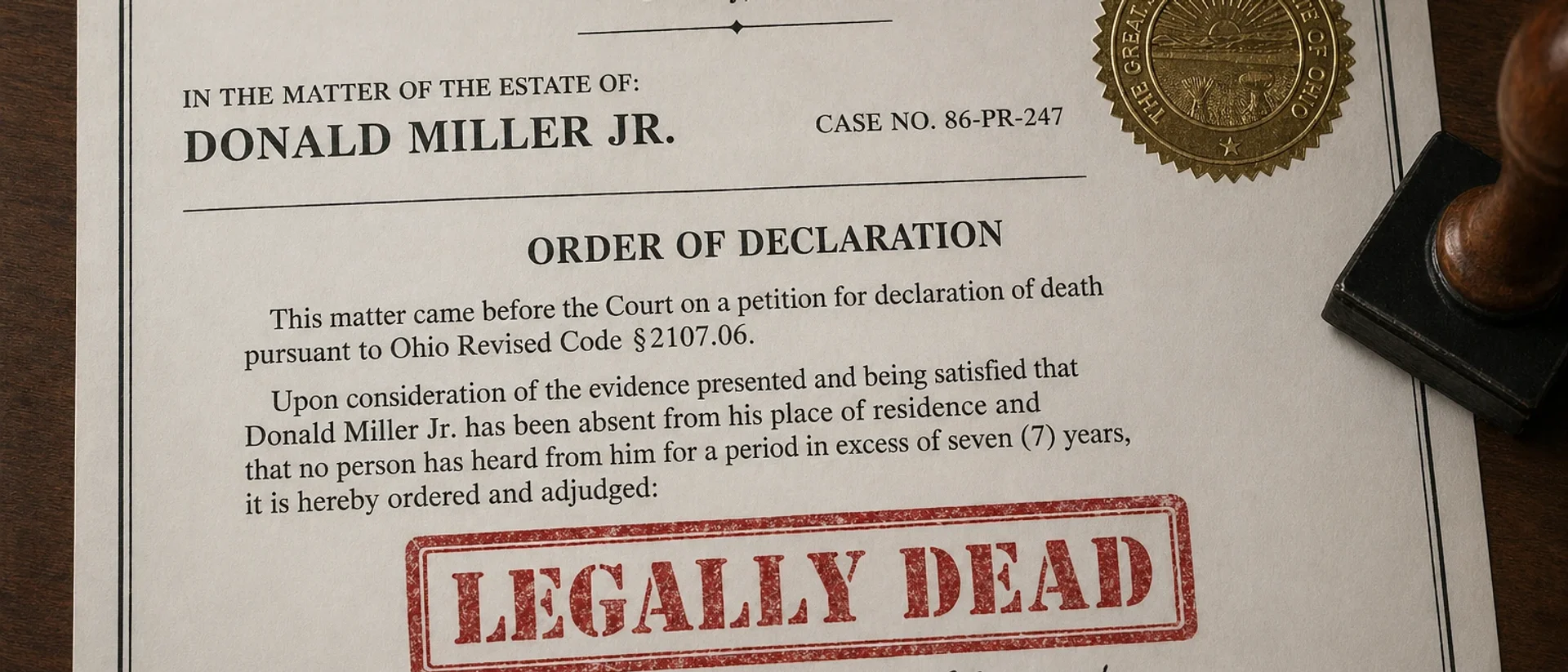 The Court Refused to Undeclare a Living Man Dead